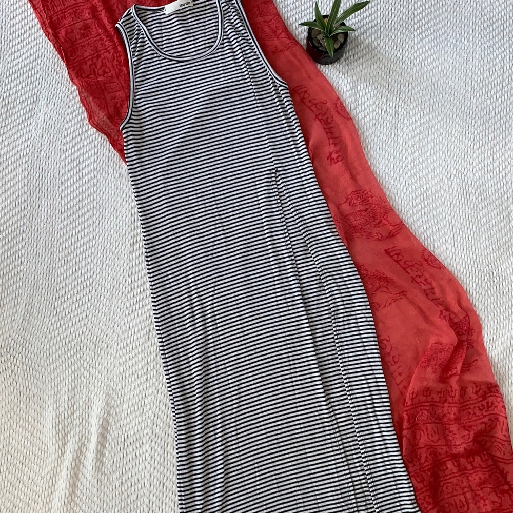 Anthropologie Sans Souci High-Slit Tunic Tank M